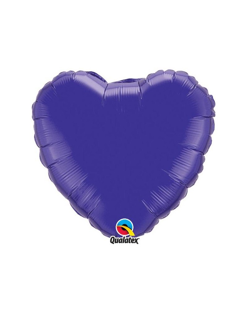 Coeur aluminium Quartz Purple