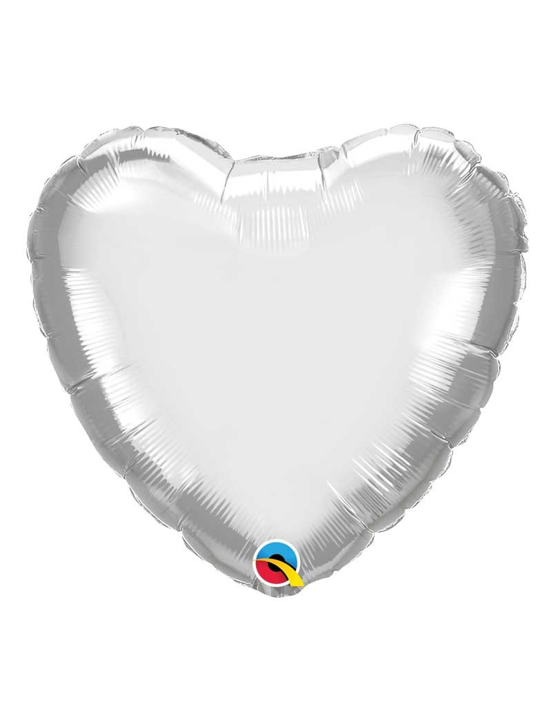 Coeur aluminium Chrome Silver