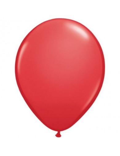 Ballon latex standard Rouge