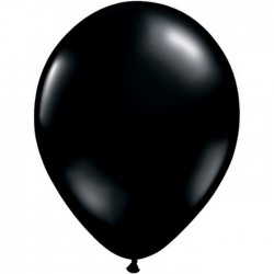 Ballon latex fashion Onyx Black