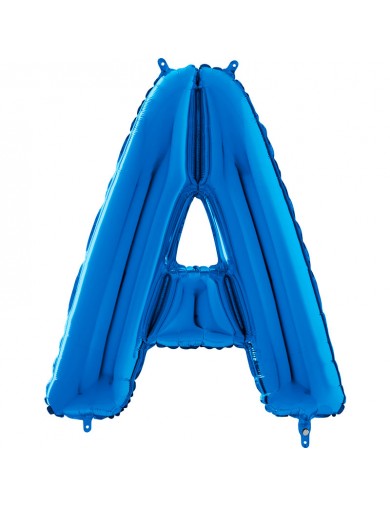 Lettre "A" 66 cm Bleu