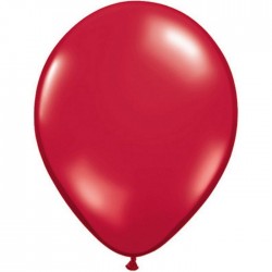 Ballon latex Ruby Red