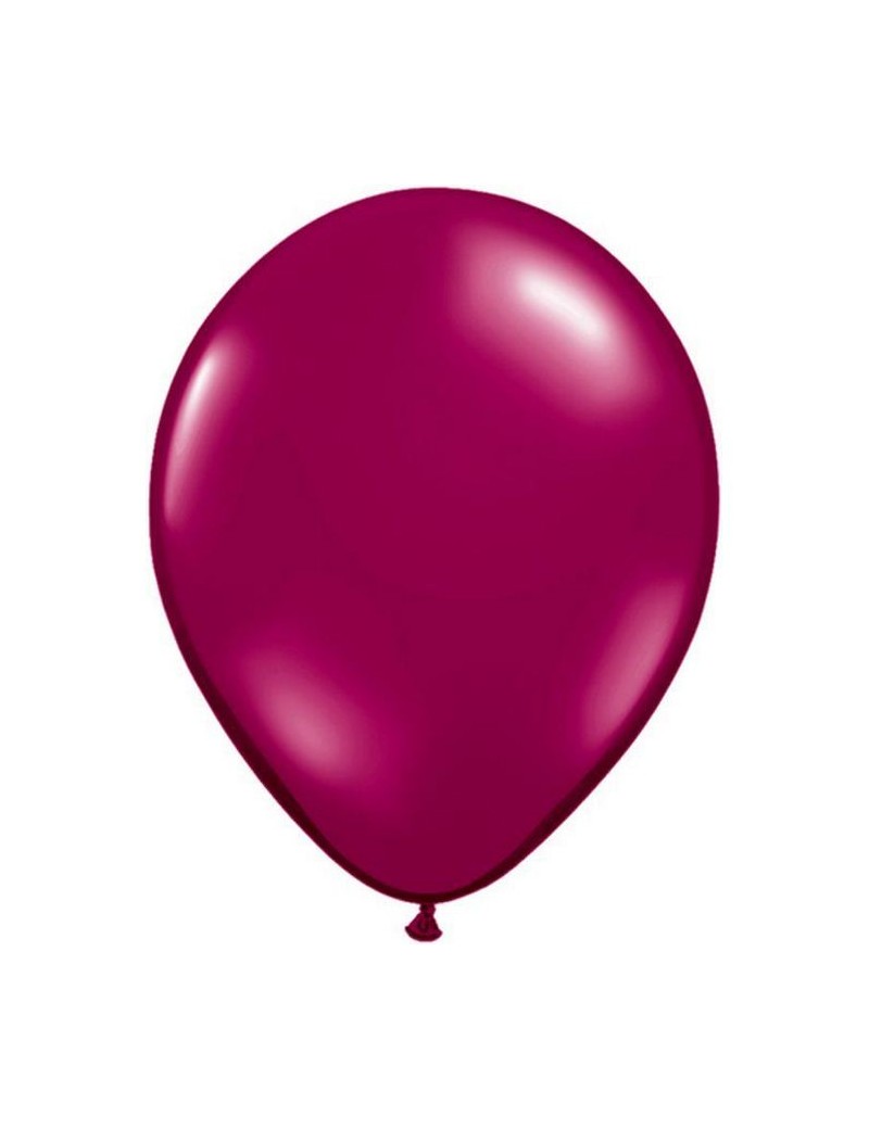 Ballon latex Sparkling Burgundy