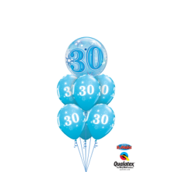 "30" Bleu Etoiles Bunch