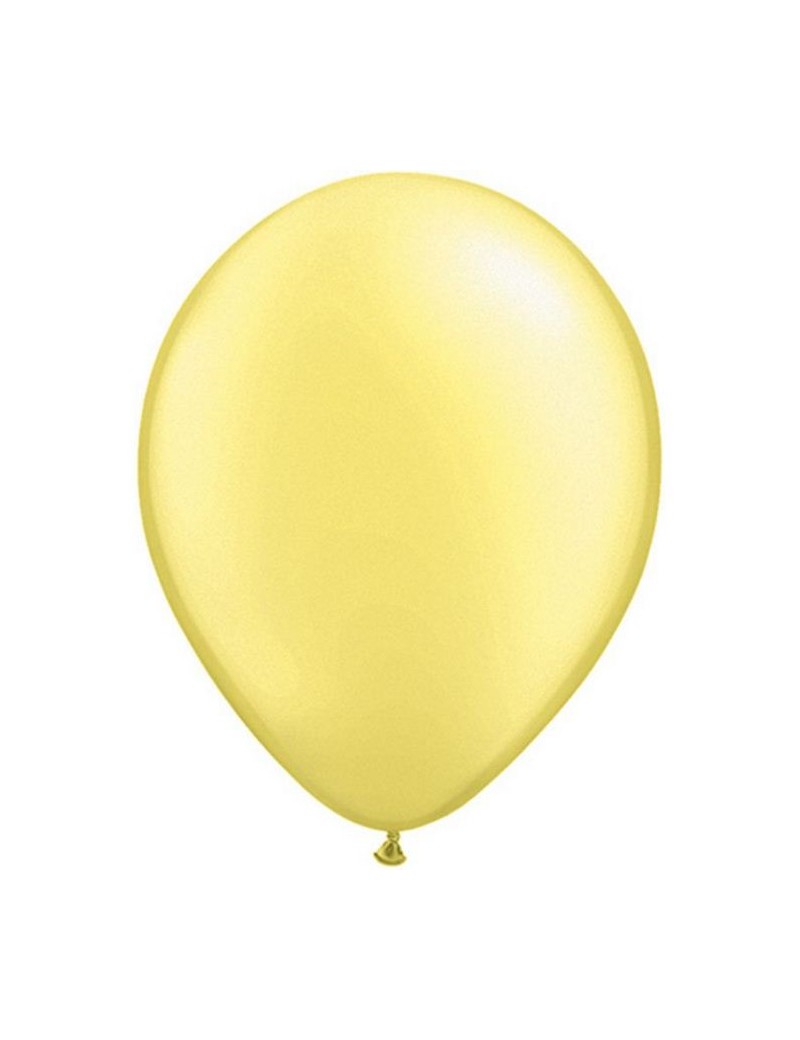 Ballon perlé Lemon Chiffon