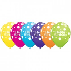 Happy Birthday Polka Dots
