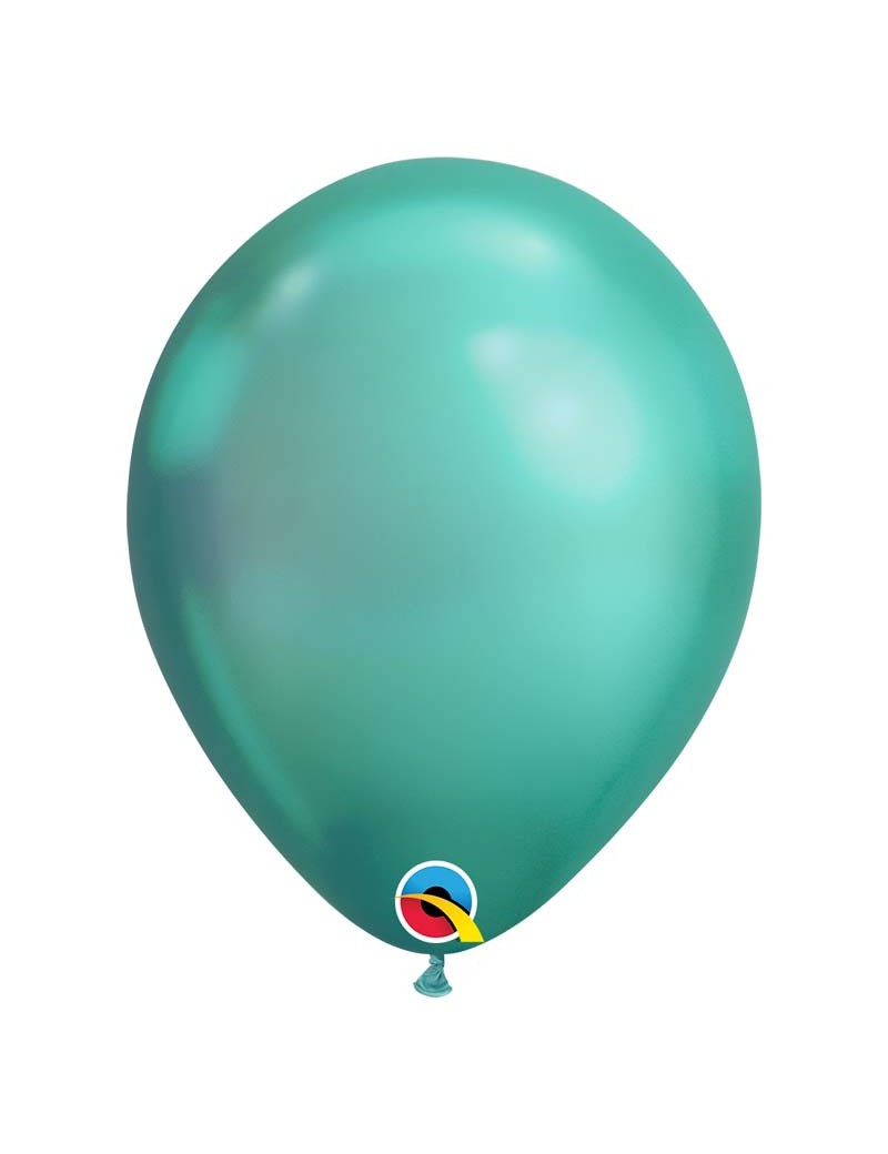 Ballon chrome Vert