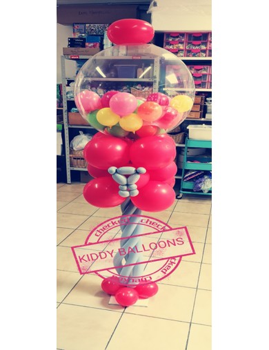 Distributeur de bonbons en ballons