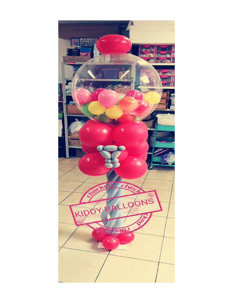 Distributeur de bonbons en ballons