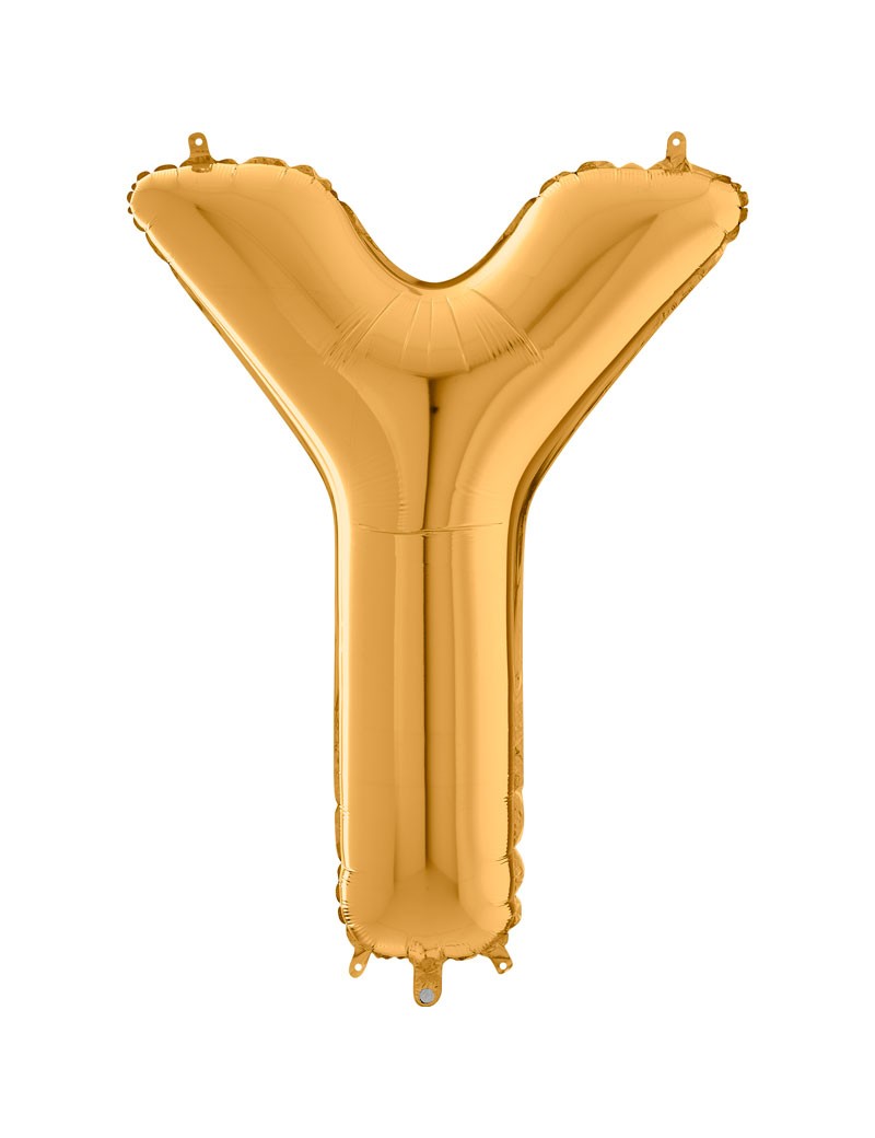 Lettre "Y" 66 cm gold