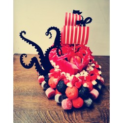 Gâteau de Bonbons Pirate