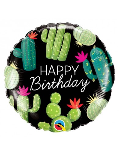 Happy birthday cactus