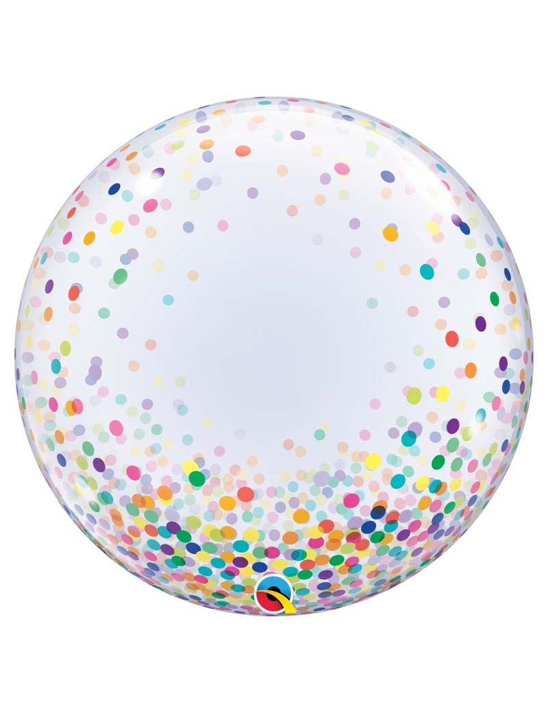 Déco Bubble pois multi couleurs