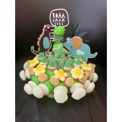 Gâteau de Bonbons Dinosaures
