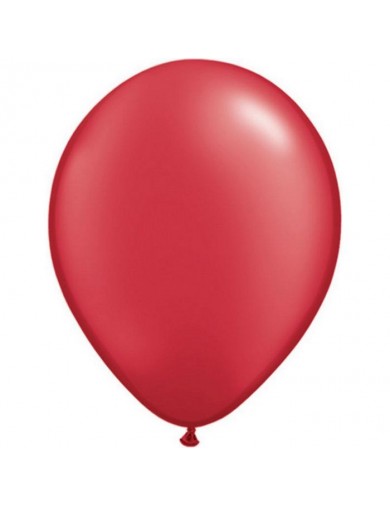Ballon perlé Ruby Red